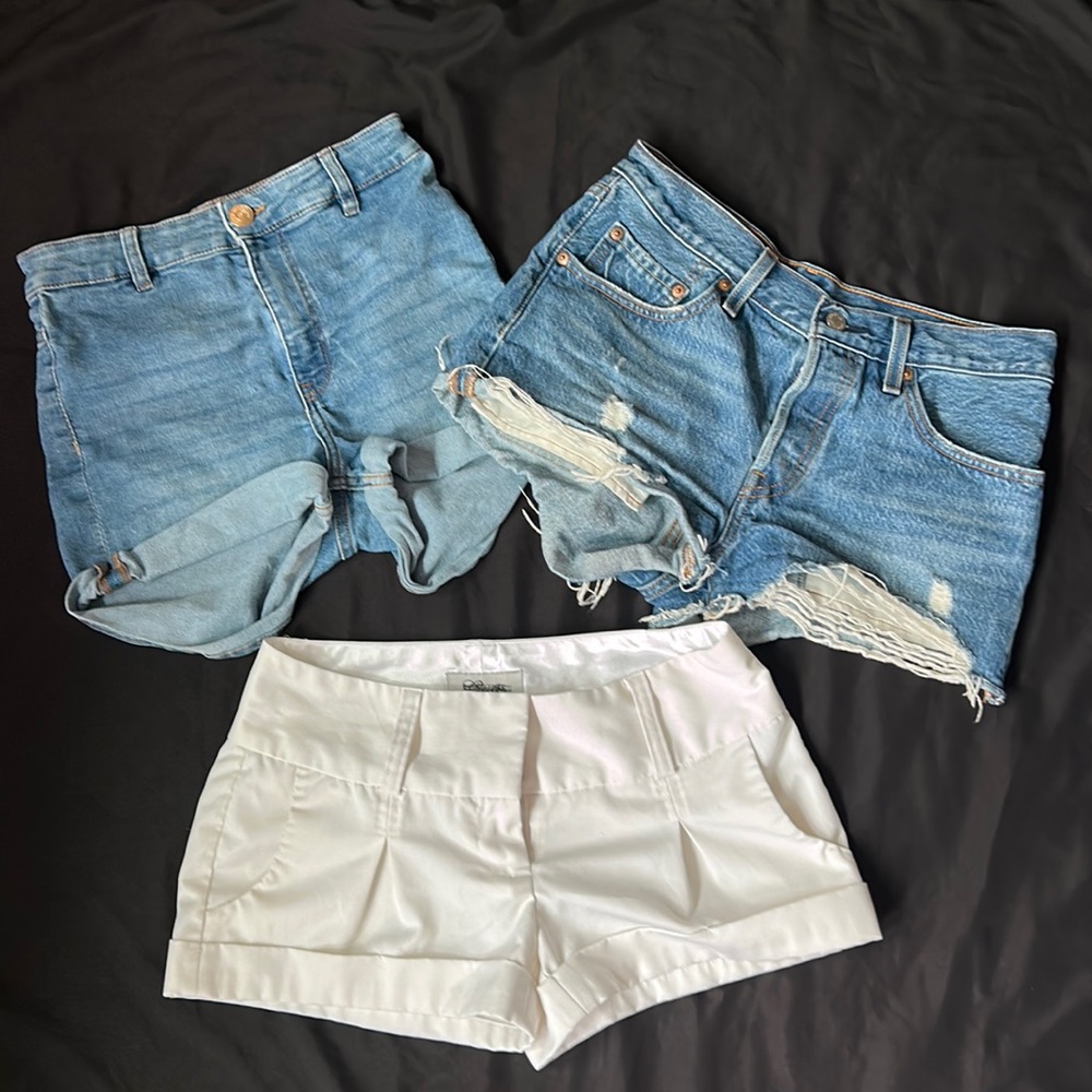 3 pair Shorts bundle-barely worn excellent condition.